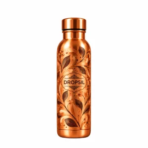 DROPSIL Designer Copper Water Bottle