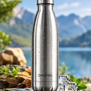 DROPSIL Double Wall Stainless Steel Water Bottle