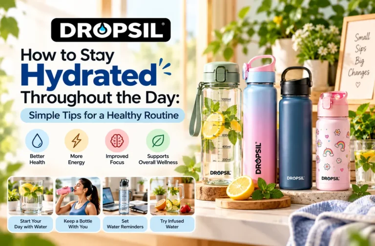 How to Stay Hydrated Throughout the Day: Simple Tips for a Healthy Routine