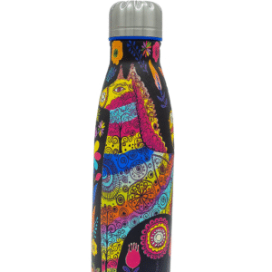 DROPSIL Stainless Steel UV Printed Insulated Bottle – 500ml | Hot & Cold Thermos Flask | Colorful Eco-Friendly Reusable Water Bottle